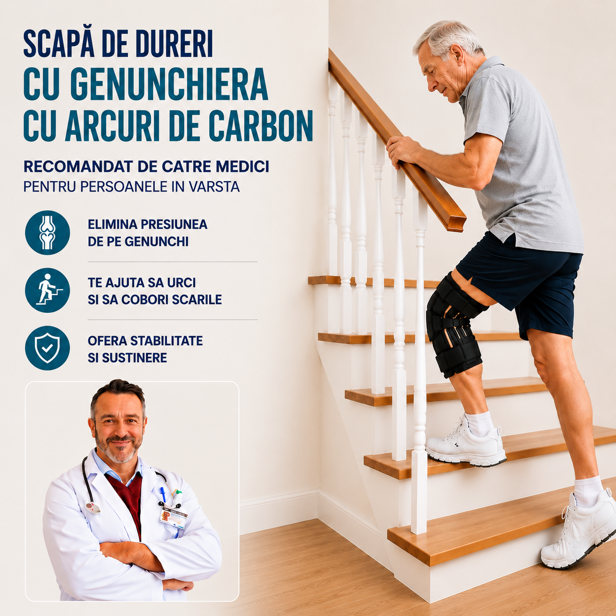 GENUNCHIERĂ CU ARCURI