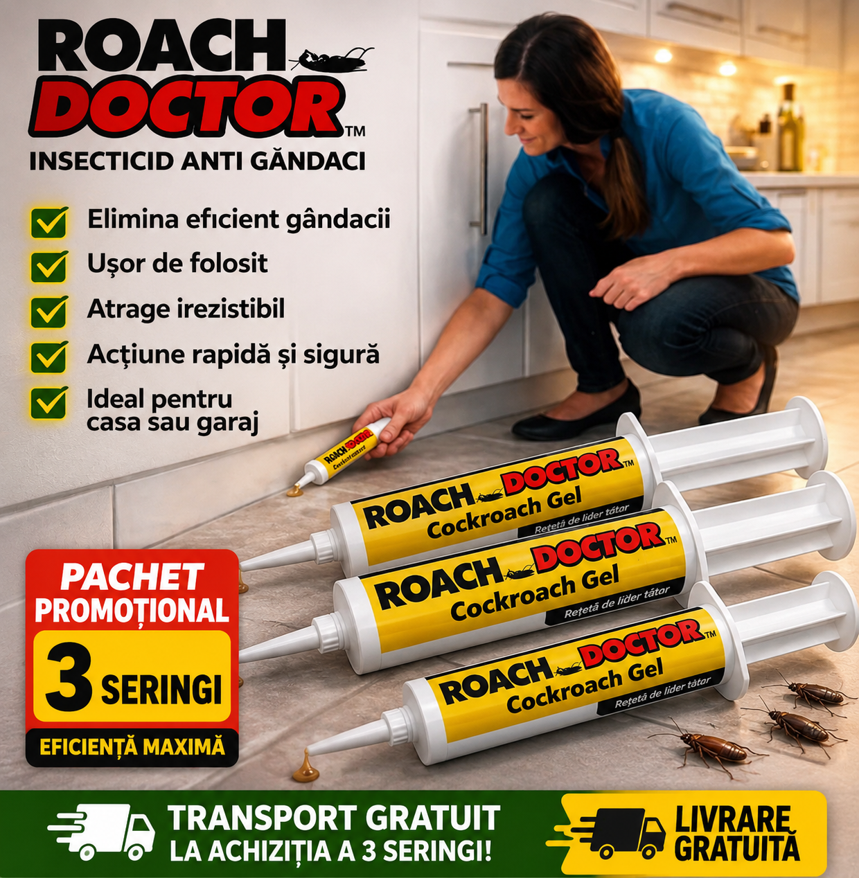 SERINGA INSECTICID ANTI GANDACI
